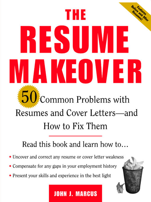 Title details for The Resume Makeover by John Marcus - Available